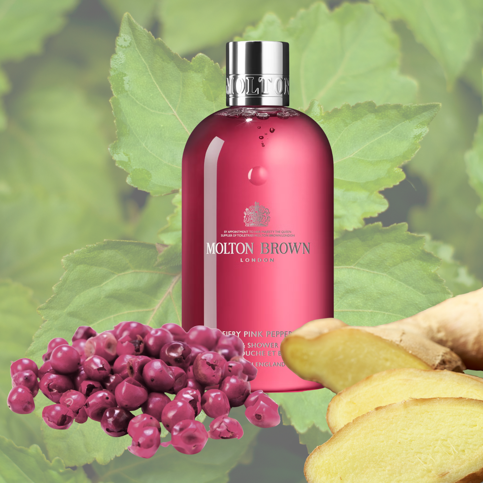 Molton Brown Fiery Pink Pepper Bath &amp; Shower Gel 300ml