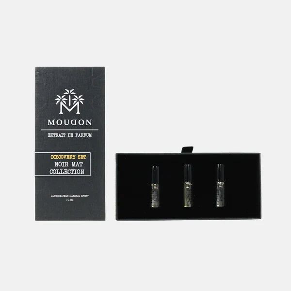 MOUDON   NOIR   MAT   COLLECTION   DISCOVERY   SET   3   x   3   ml