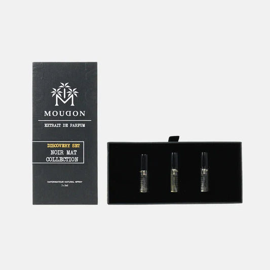 MOUDON   NOIR   MAT   COLLECTION   DISCOVERY   SET   3   x   3   ml