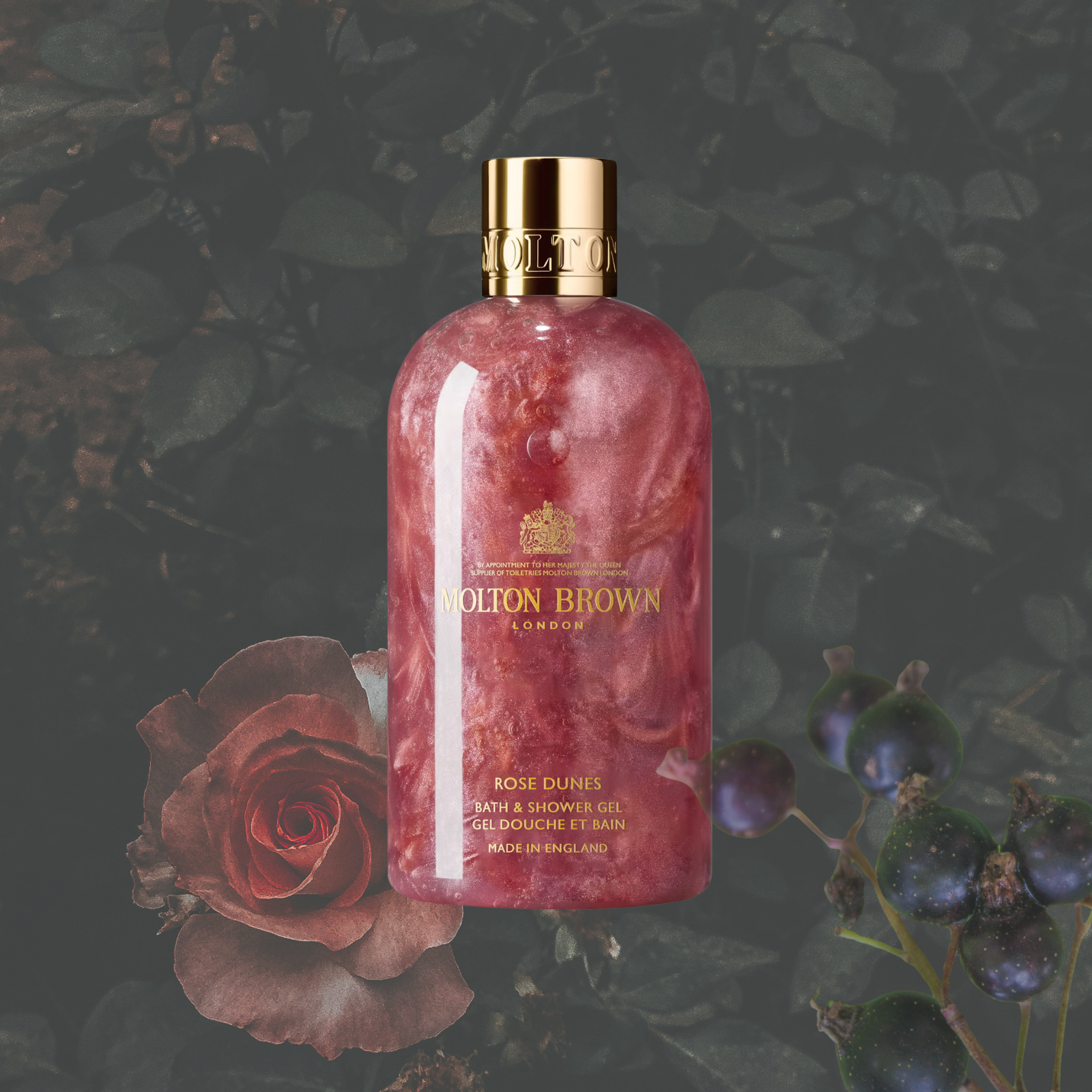 MOLTON BROWN Rose Dunes Bath &amp; Shower Gel 300ml