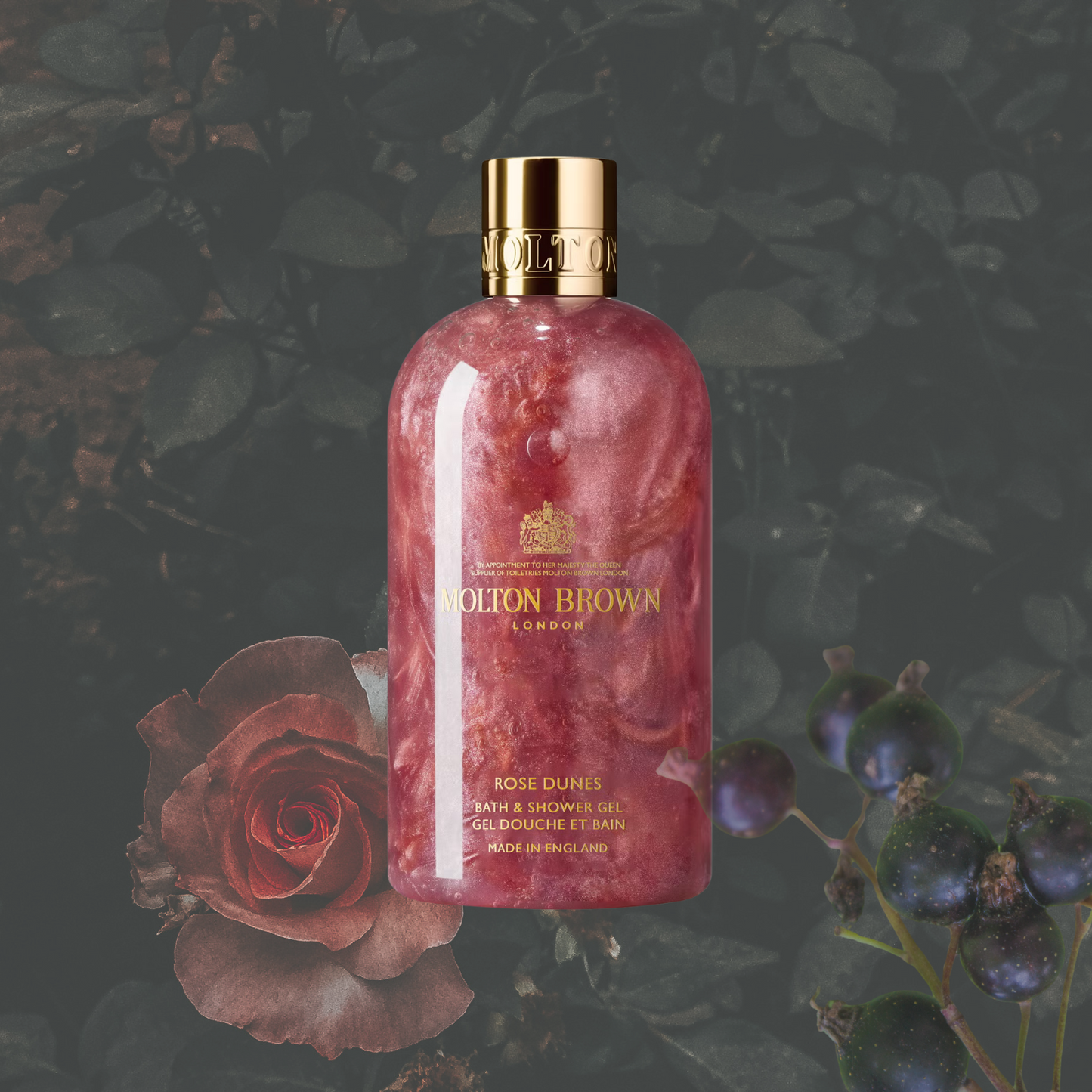 MOLTON BROWN Rose Dunes Bath &amp; Shower Gel 300ml