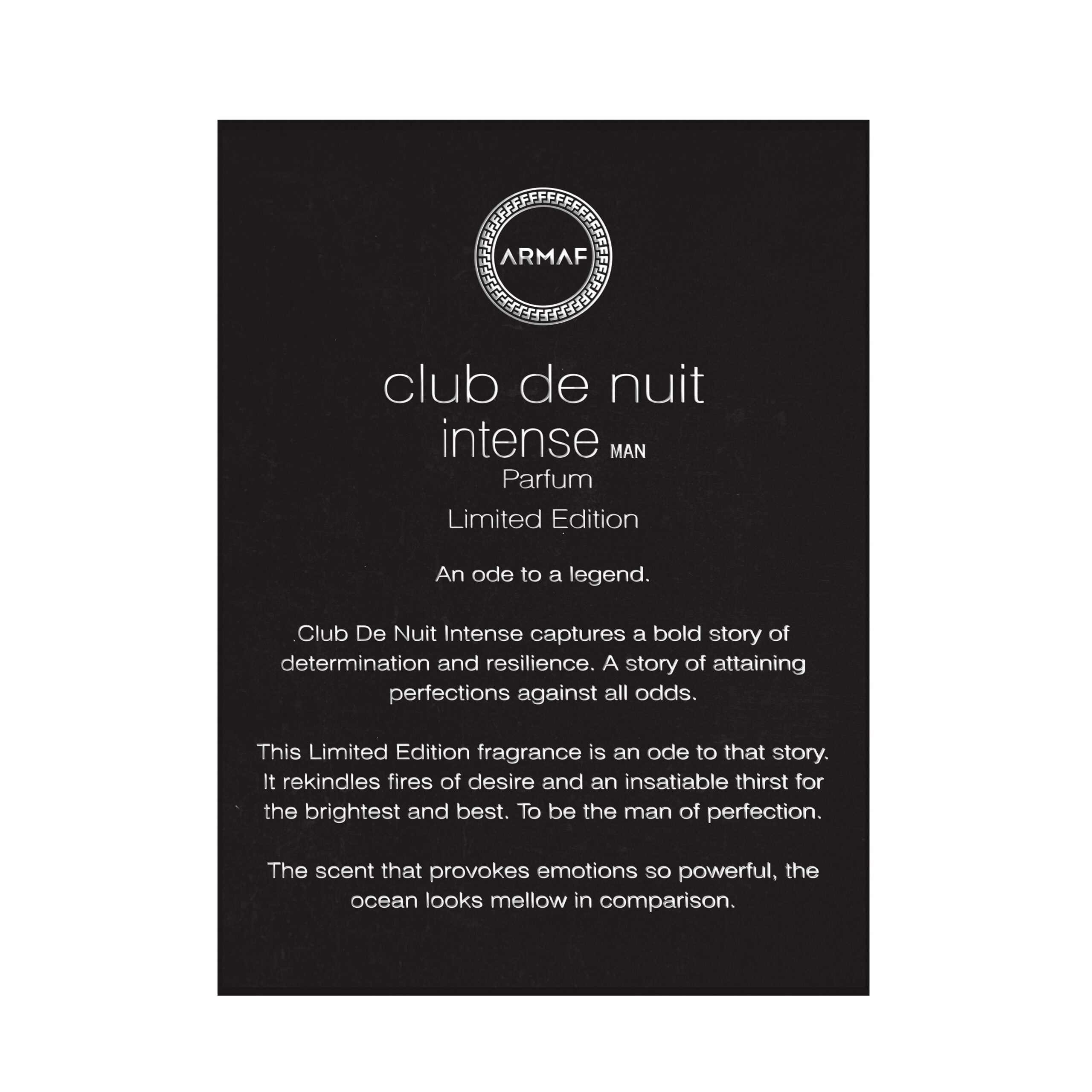 Armaf Club De Nuit Intense Man Limited Edition Pure Parfum V3 105ml