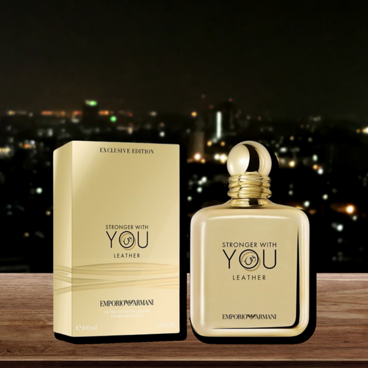Emporio Armani Stronger With You Leather For Men Eau De Parfum 100ml