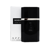 Azzaro Silver Black Pour Homme For Men Eau de Toilette 100ml