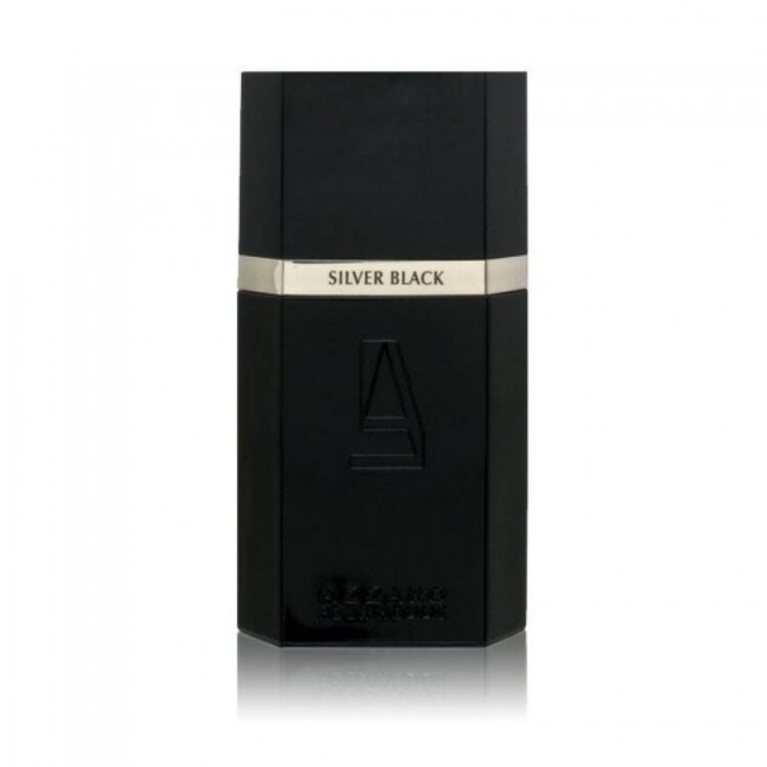 Azzaro Silver Black Pour Homme For Men Eau de Toilette 100ml
