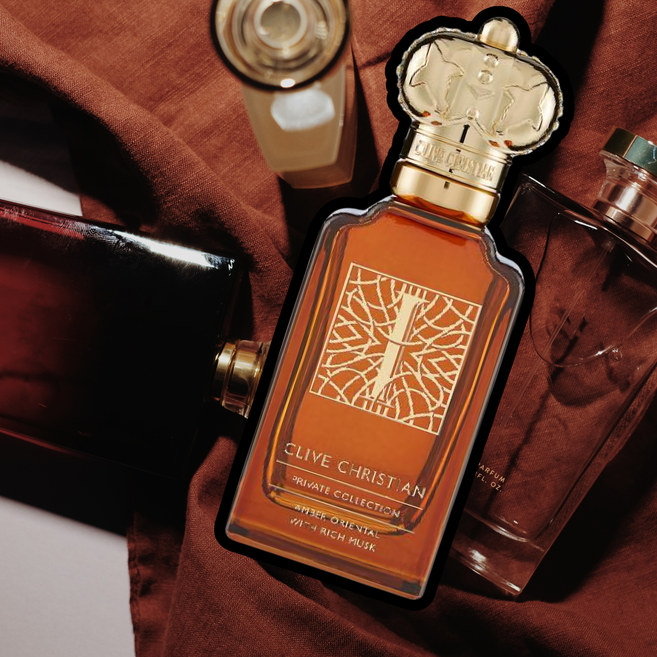 Clive Christian Private Collection C Woody Leather with Oudh Intense For Men Eau De Parfum 50ml