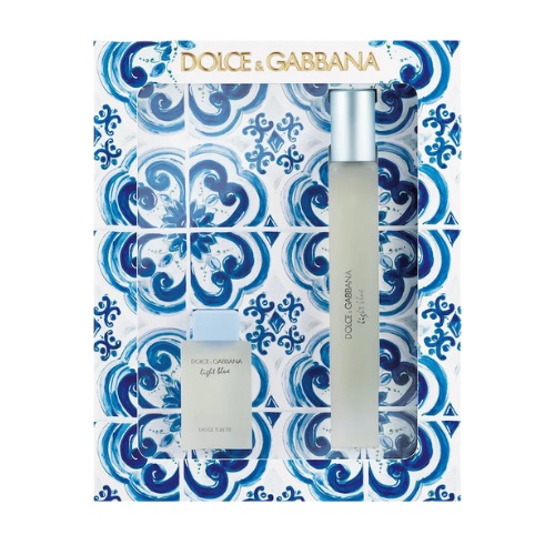 D&G LIGHT BLUE MINI SET EDT-S 10ML + 5ML SPLASH