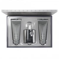 Afnan Supremacy Silver Pour Homme Gift Set (EDP 100ml + SG 150ml + ASB 150ml)