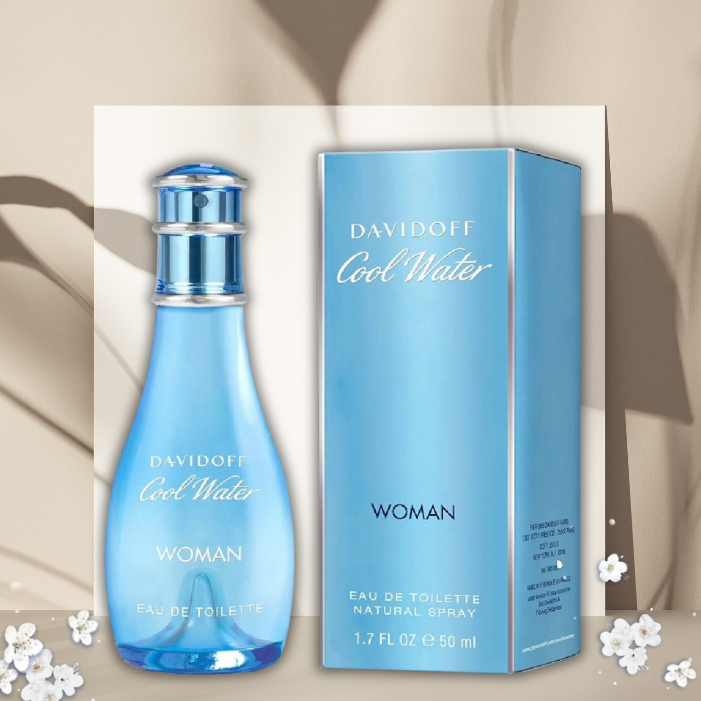 Davidoff Cool Water Woman Eau De Toilette 50ml