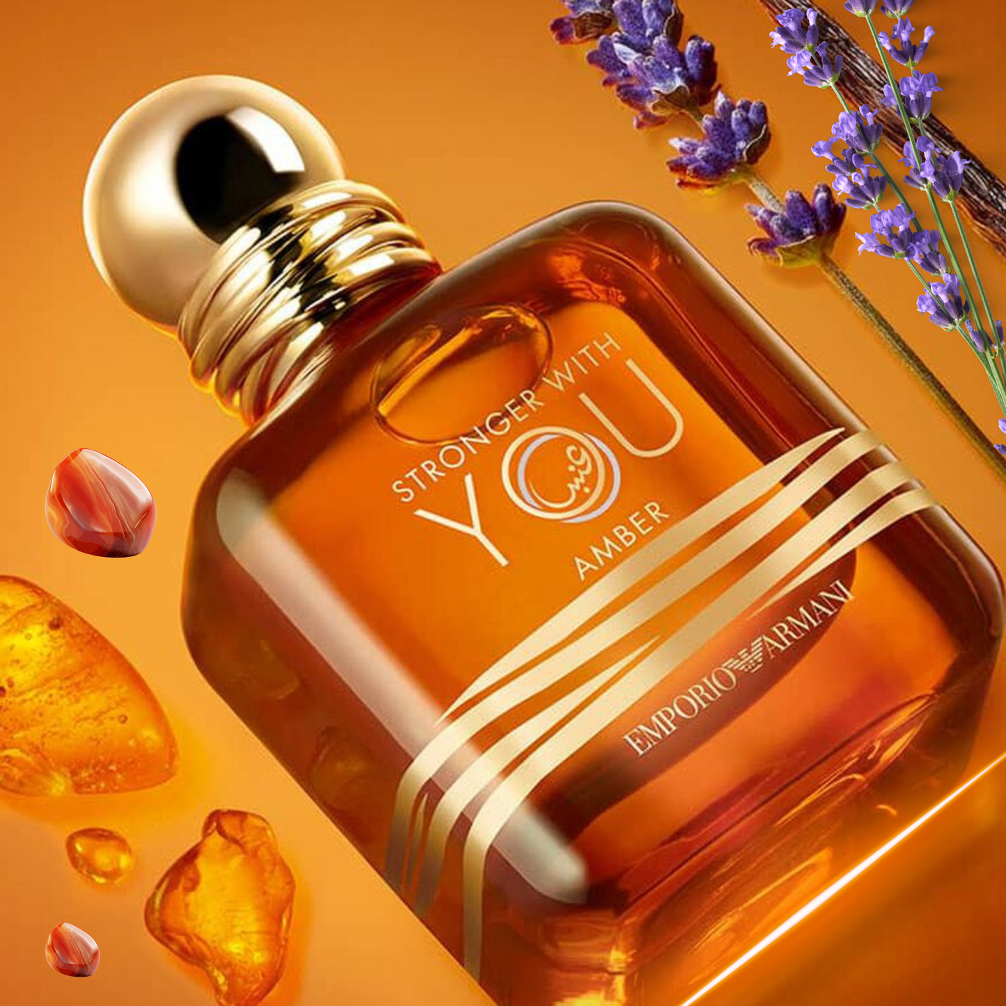 Emporio Armani Stronger With You Amber Unisex Eau De Parfum 100ml