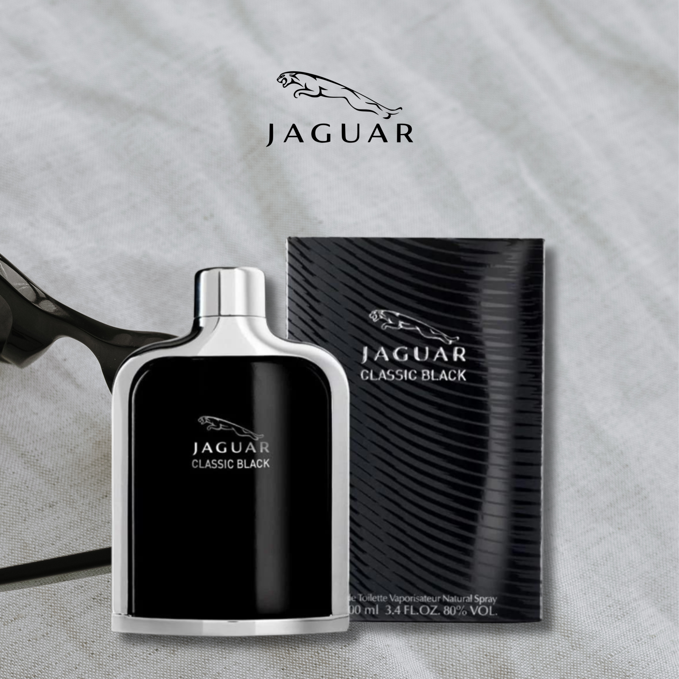 Jaguar Classic Black For Men Eau De Toilette 100ml