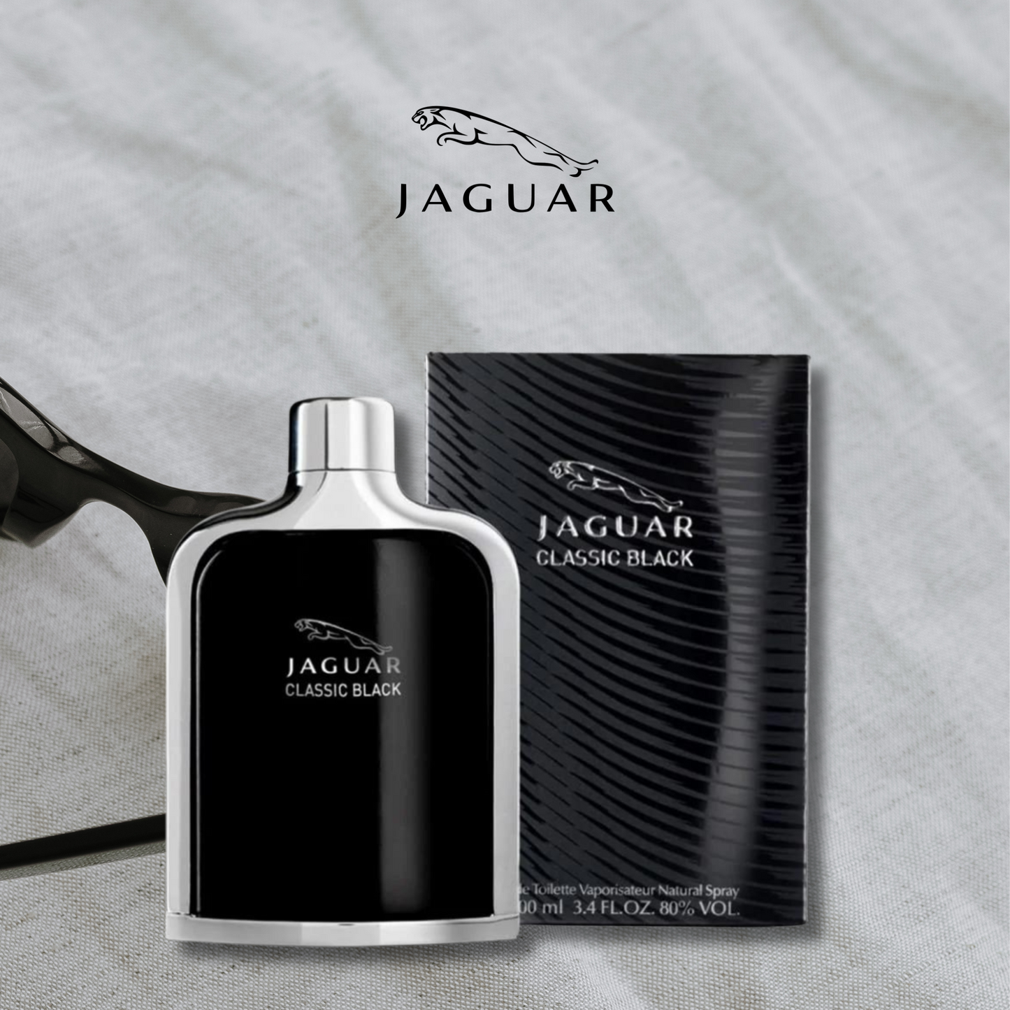 Jaguar Classic Black For Men Eau De Toilette 100ml