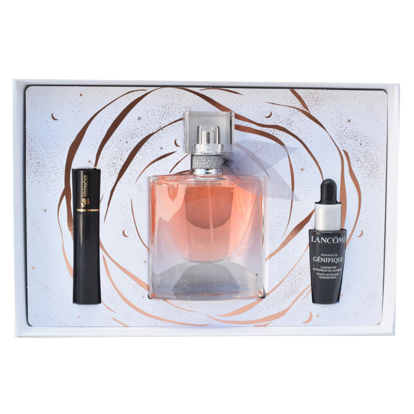 Lancôme La Vie Est Belle Eau de Parfum Spray 30ml, Advanced Génifique Serum 10ml & Mini Mascara Gift Set