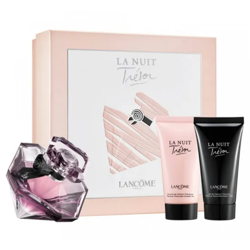 Lancôme Trésor Eau de Parfum Spray 30ml, Body Lotion 50ml & Mini 7.5ml Gift Set