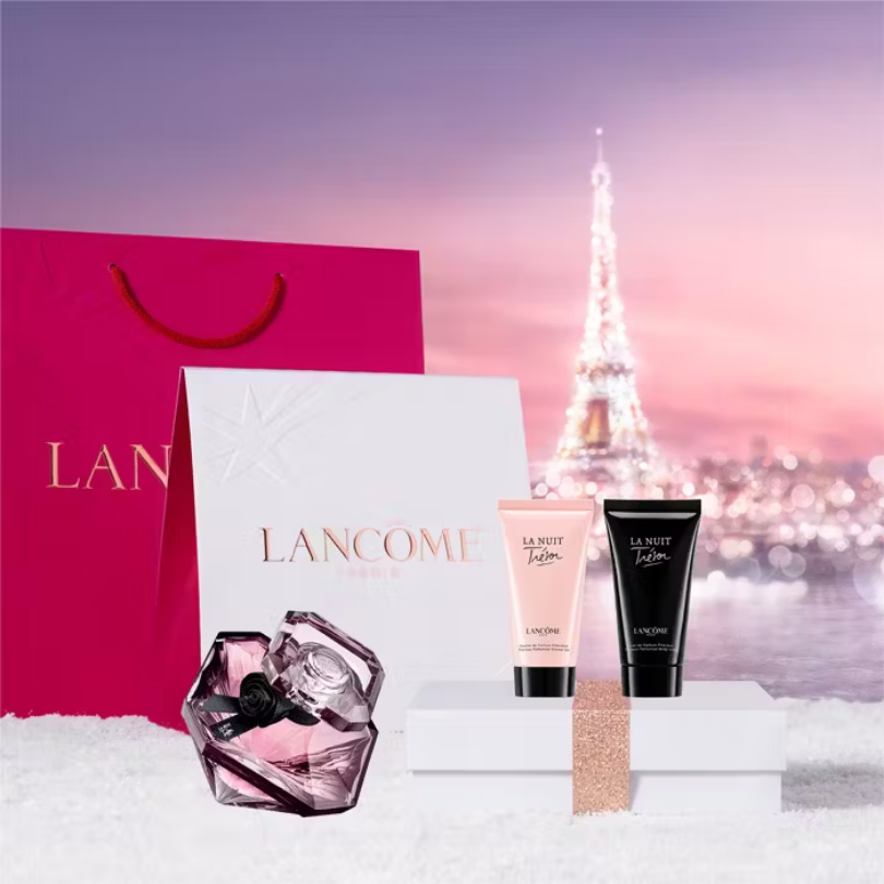 Lancôme Trésor Eau de Parfum Spray 30ml, Body Lotion 50ml & Mini 7.5ml Gift Set