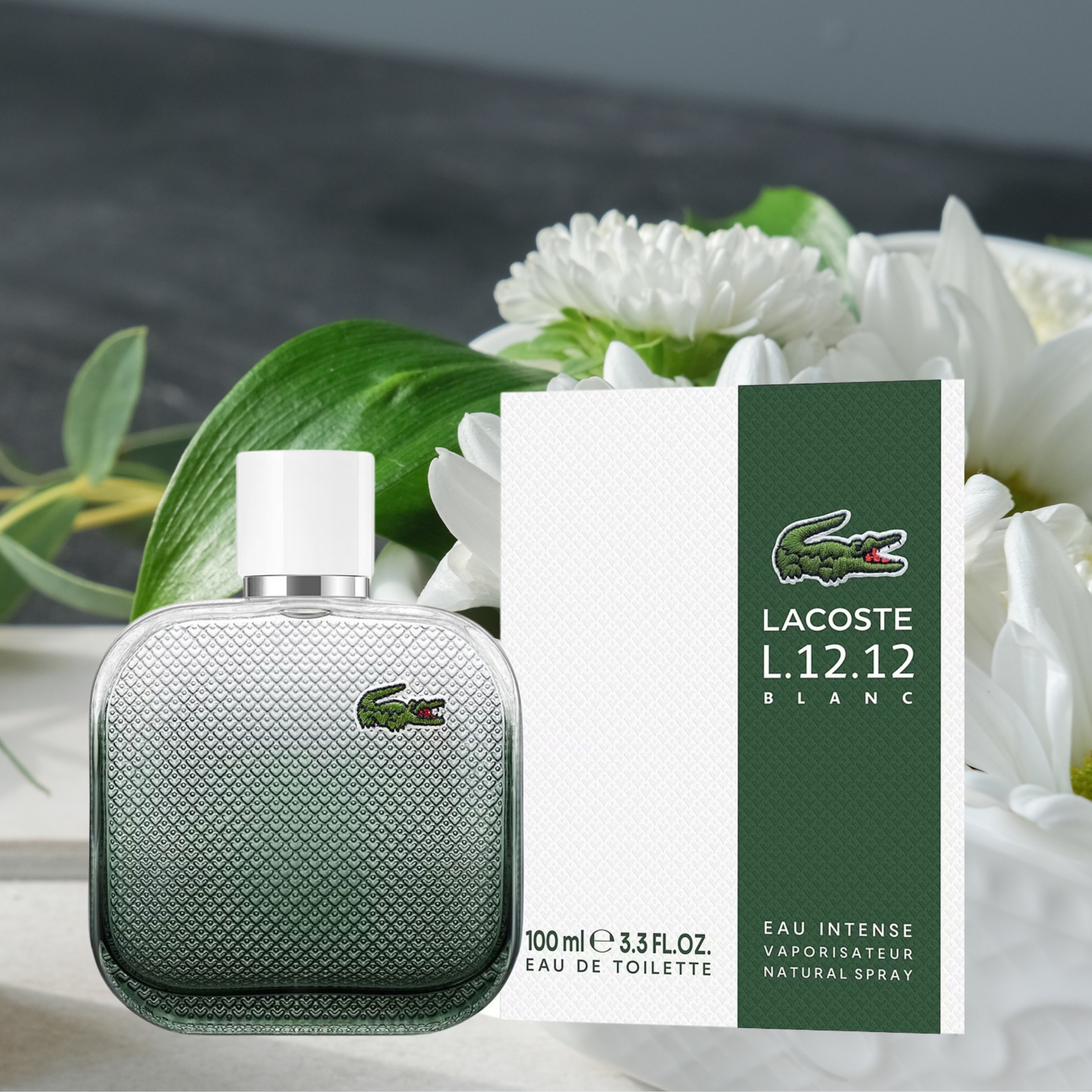Lacoste L.12.12 Blanc Eau Intense For Men Eau De Toilette 100ml