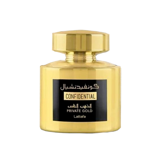 Lattafa Confidential Private Gold Unisex Eau de Parfum 100ml