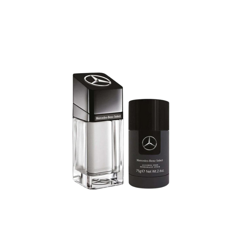 Mercedes Benz Select For Men Eau De Toilette 100ml + Deodorant Stick 75g 2pcs Set