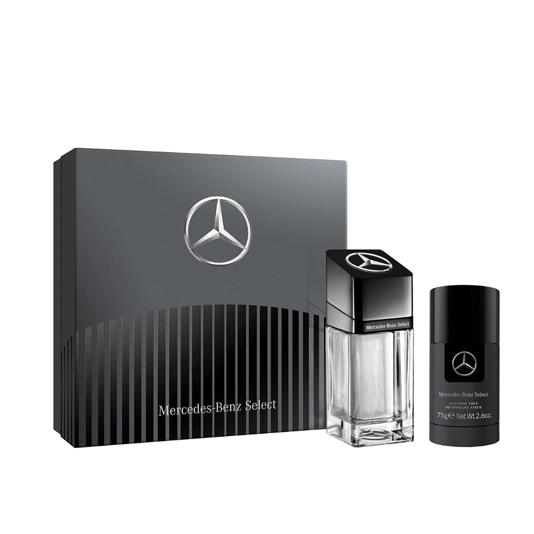 Mercedes Benz Select For Men Eau De Toilette 100ml + Deodorant Stick 75g 2pcs Set
