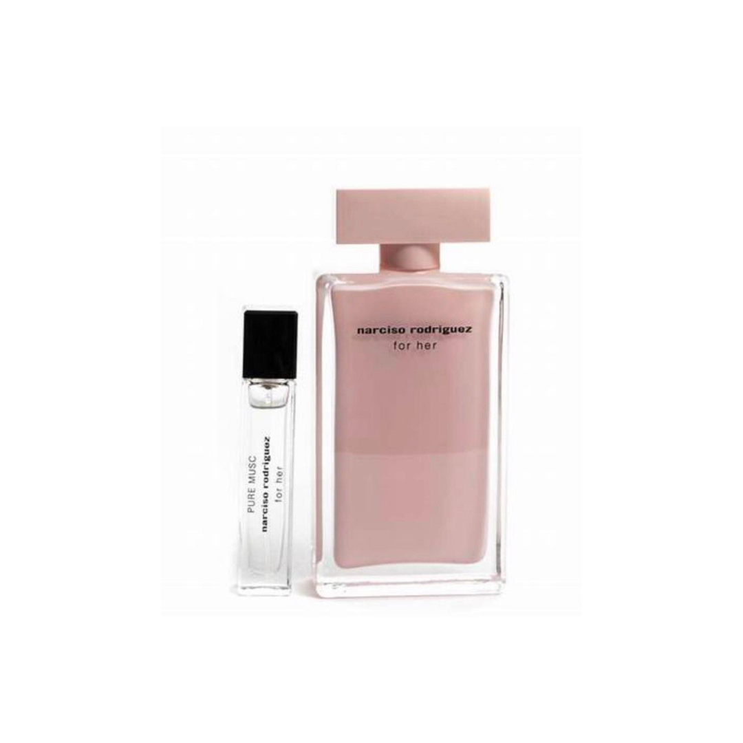 Narciso Rodriguez For Women Eau De Parfum 100ml + Pure Musc Eau De Parfum 10ml 2pcs Set