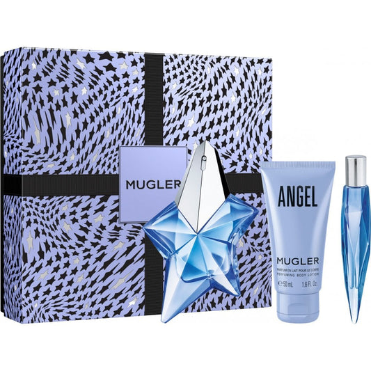 Mugler Angel Gift Set For Women Eau de Parfum 50ml+10ML+50ml