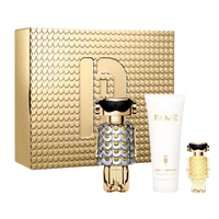 Paco Rabanne Fame Gift Set – EDP‑S 80 ml + Body Lotion 100 ml + EDP 4 ml