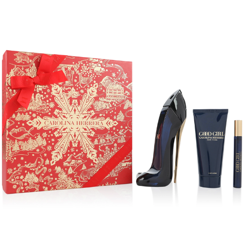 Carolina Herrera Good Girl EDP Gift Set – 80 ml EDP + 100 ml BL + 10 ml TS