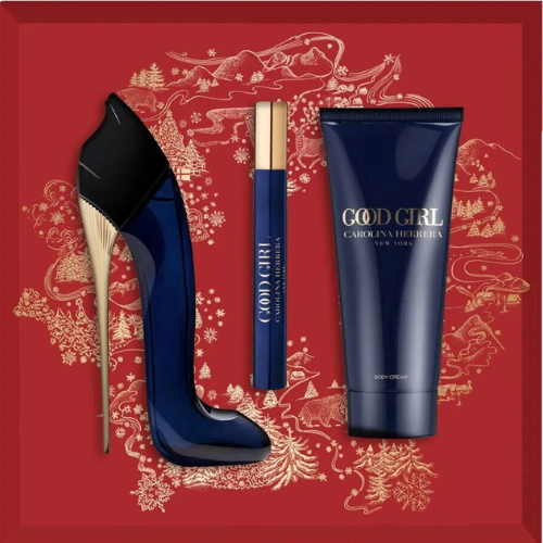 Carolina Herrera Good Girl EDP Gift Set – 80 ml EDP + 100 ml BL + 10 ml TS