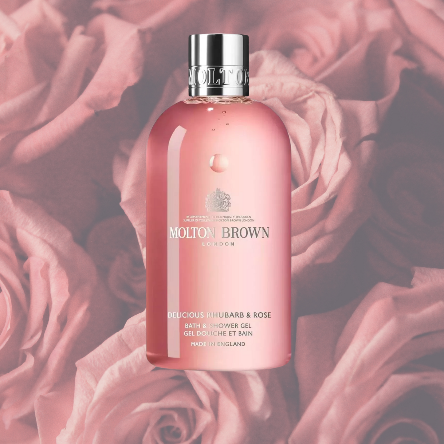 Molton Brown Delicious Rhubarb And Rose Bath & Shower Gel 300ml