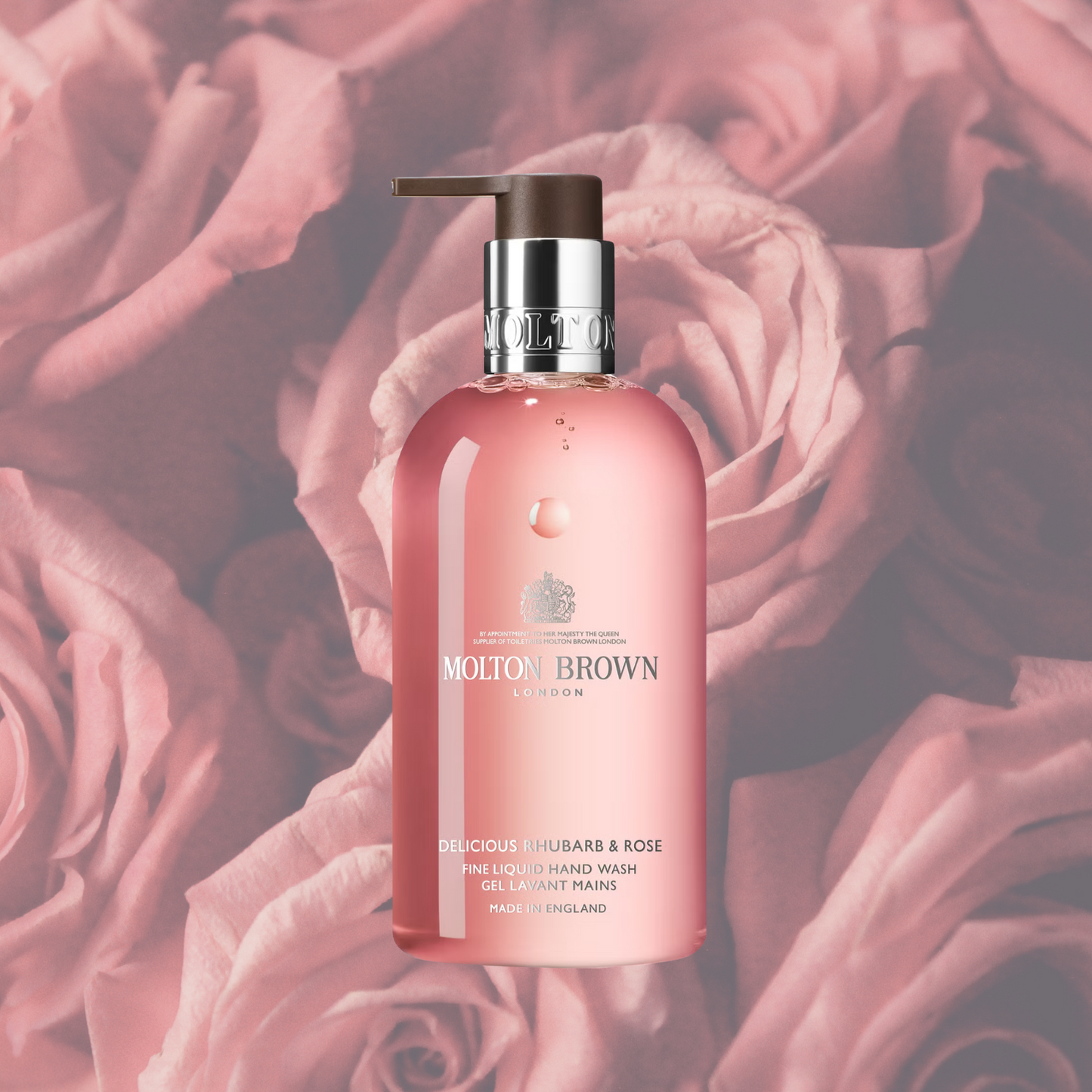 Molton Brown Delicious Rhubarb &amp; Rose Fine Liquid Hand Wash 300ml