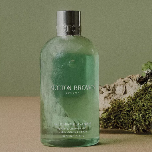 Molton Brown Wild Mint &amp; Lavandin Bath &amp; Shower Gel 300ml